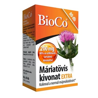 BIOCO MÁRIATÖVIS KIVONAT EXTRA, 80 db