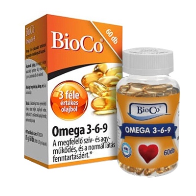 Bioco Omega 3-6-9 kapszula, 60db