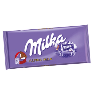 Milka táblás csokoládé 100 gr 