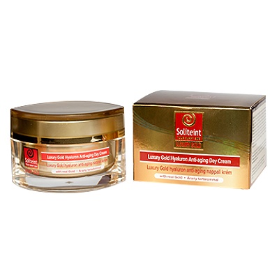 Soliteint Luxury Gold-arany Hyaluron nappali anti-aging krém