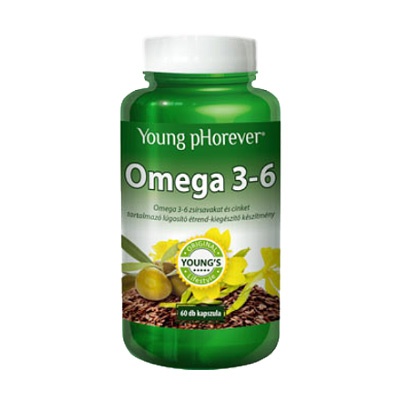 Young pHorever - Omega 3-6 kapszula 60 db 