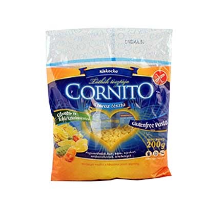 CORNITO GLUTÉNMENTES TÉSZTA KISKOCKA, 200 g