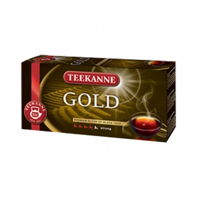 TEEKANNE FEKETE TEA BLACK GOLD 20X2G, 40 g