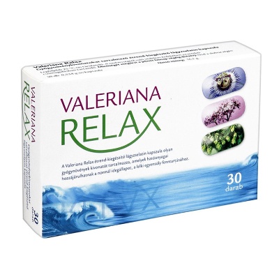 VALERIANA RELAX KAPSZULA, 30 db