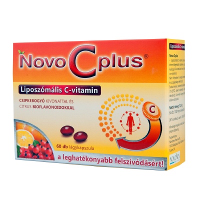 NOVO C PLUS LIPOSZÓMÁS C-VITAMIN, 60 db