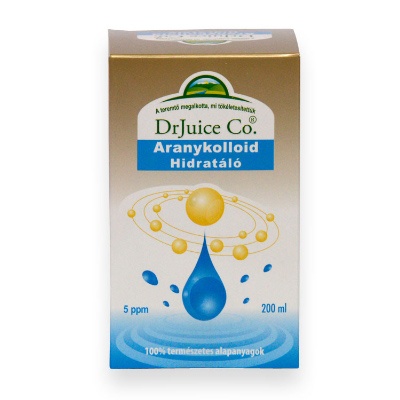 DrJuice aranykolloid hidratáló 200 ml
