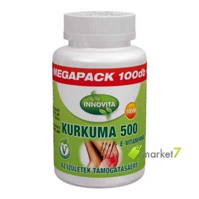 INNOVITA KURKUMA 500E-VITAMINNAL, 100db