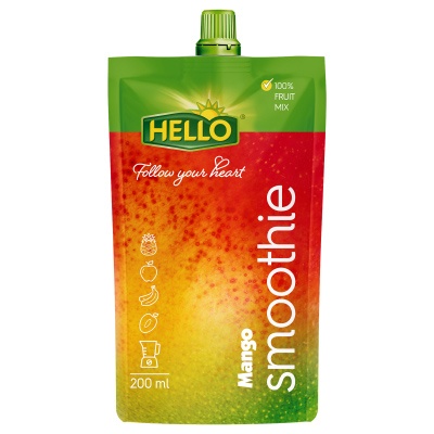 Hello smoothie mangó gyümölcsturmix 200 ml