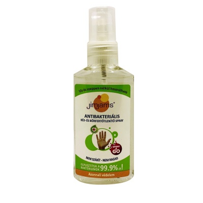 Jimjams antibakteriális kéz-és bőrfertőtlenítő spray 50 ml