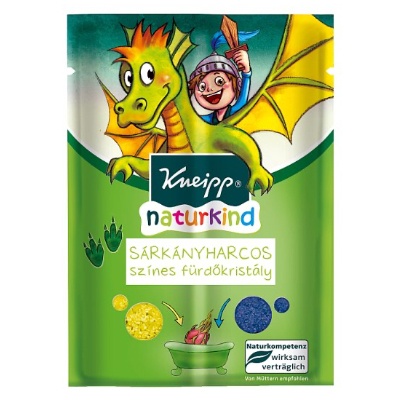 KNEIPP FÜRDŐKRISTÁLY NATURKIND SÁRKÁNYHARCOS SZÍNES 40 G