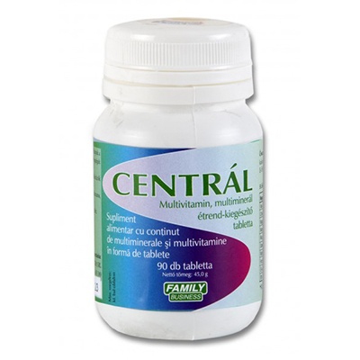 Centrál multivitamin multiminerál tabletta 