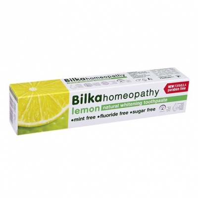 BILKA HOMEOPÁTIÁS FOGKRÉM FEHÉRÍTŐ CITROM, 75 ml