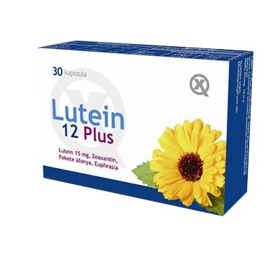 LUTEIN 12 PLUS KAPSZULA, 30 db