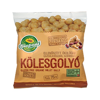 BIOPONT BIO EXTRUDÁLT KÖLESGOLYÓ FÖLDIMOGYORÓS, 75 gr