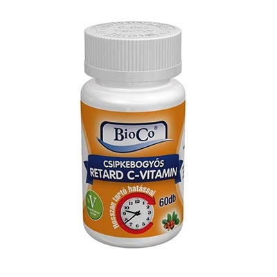 BIOCO CSIPKEBOGYÓ C-VITAMIN RETARD, 60 db