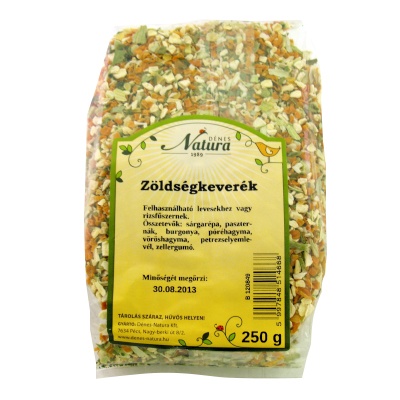 NATURA ZÖLDSÉGKEVERÉK, 250 g