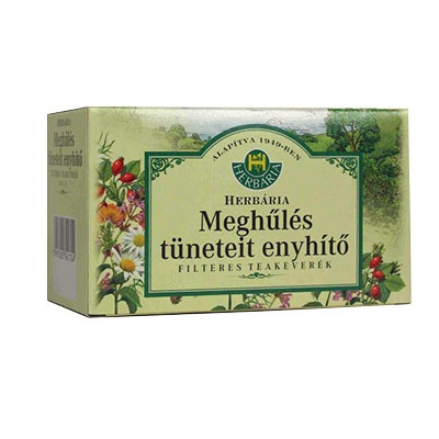 HERBÁRIA MEGHŰLÉS TÜNETEIT ENYHÍTŐ TEA 20X1,3G, 26 g 