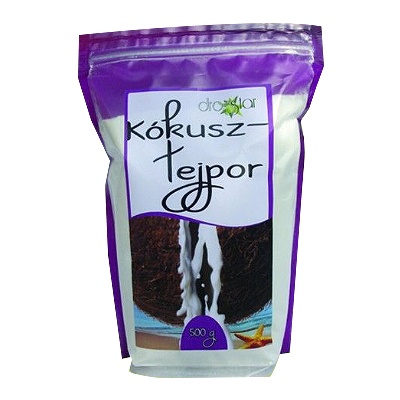 DROGSTAR KAZEINMENTES KÓKUSZTEJPOR, 500 g