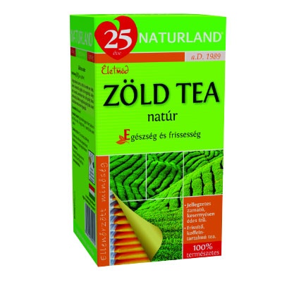 NATURLAND ZÖLDTEA 20X1,5G, 30 g