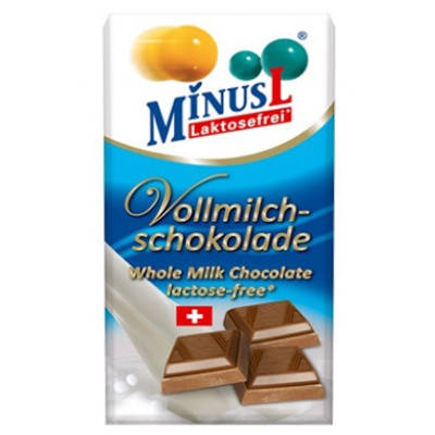 MINUS-L LAKTÓZMENTES TEJCSOKOLÁDÉ, 80 g