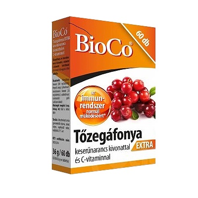 BIOCO TŐZEGÁFONYA EXTRA TABLETTA, 60 db