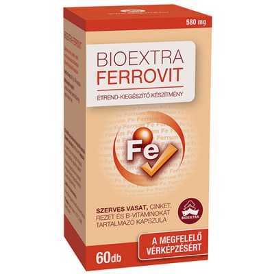 BIOEXTRA FERROVIT KAPSZULA, 60 db