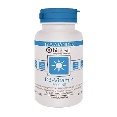 BIOHEAL D3-VITAMIN 3000 NE, 70 db