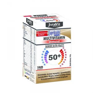 JUTAVIT MULTIVITAMIN 50+ SENIOR TABLETTA, 100 db