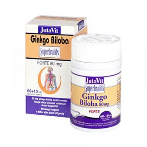JUTAVIT GINKGO BILOBA FORTE KAPSZULA, 70 db