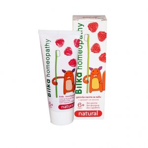 BILKA HOMEOPÁTIÁS FOGKRÉM MÁLNA 6+, 50 ml