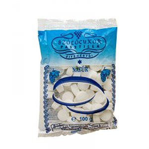 SZŐLŐCUKOR PASZTILLA NATÚR ZACSKÓS, 100 g