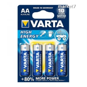 VARTA AA HIGH ENERGY CERUZAELEM 4 DB